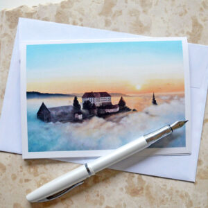 Ptujski grad voščilnica