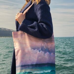 Tote bag Creamy Clouds